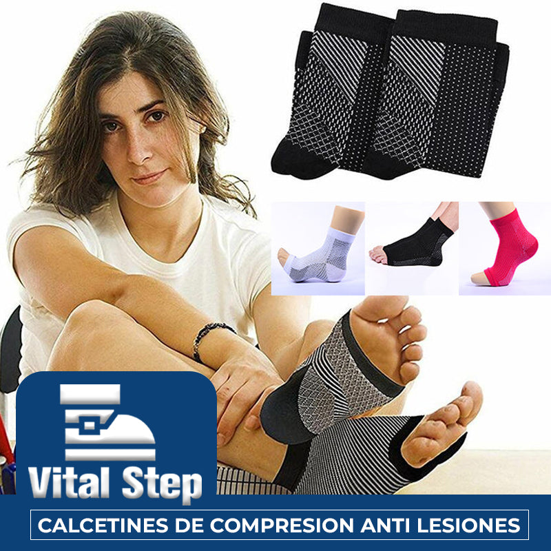 VitalStep™ - Calcetines de compresion anti lesiones *Envió Gratis*