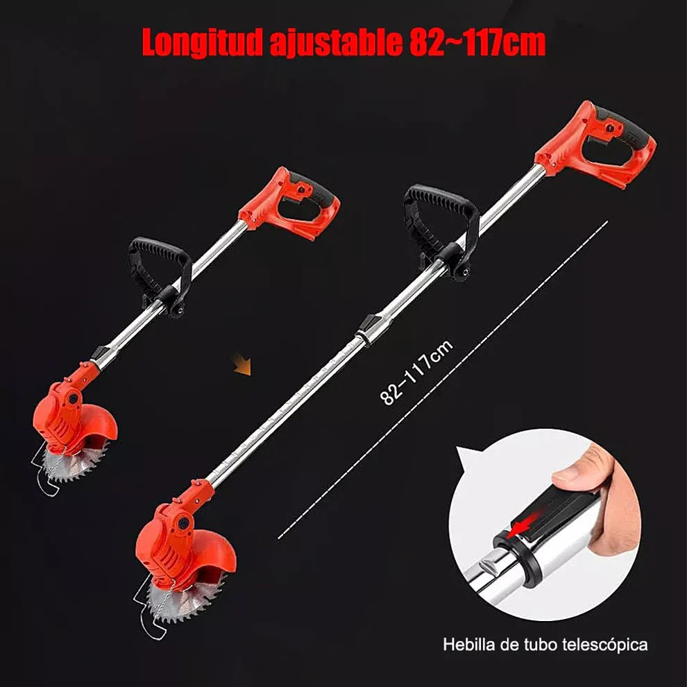 INALAMBRICA! Desbrozadora Eléctrica 3 en 1 Podadora Cortadora Césped