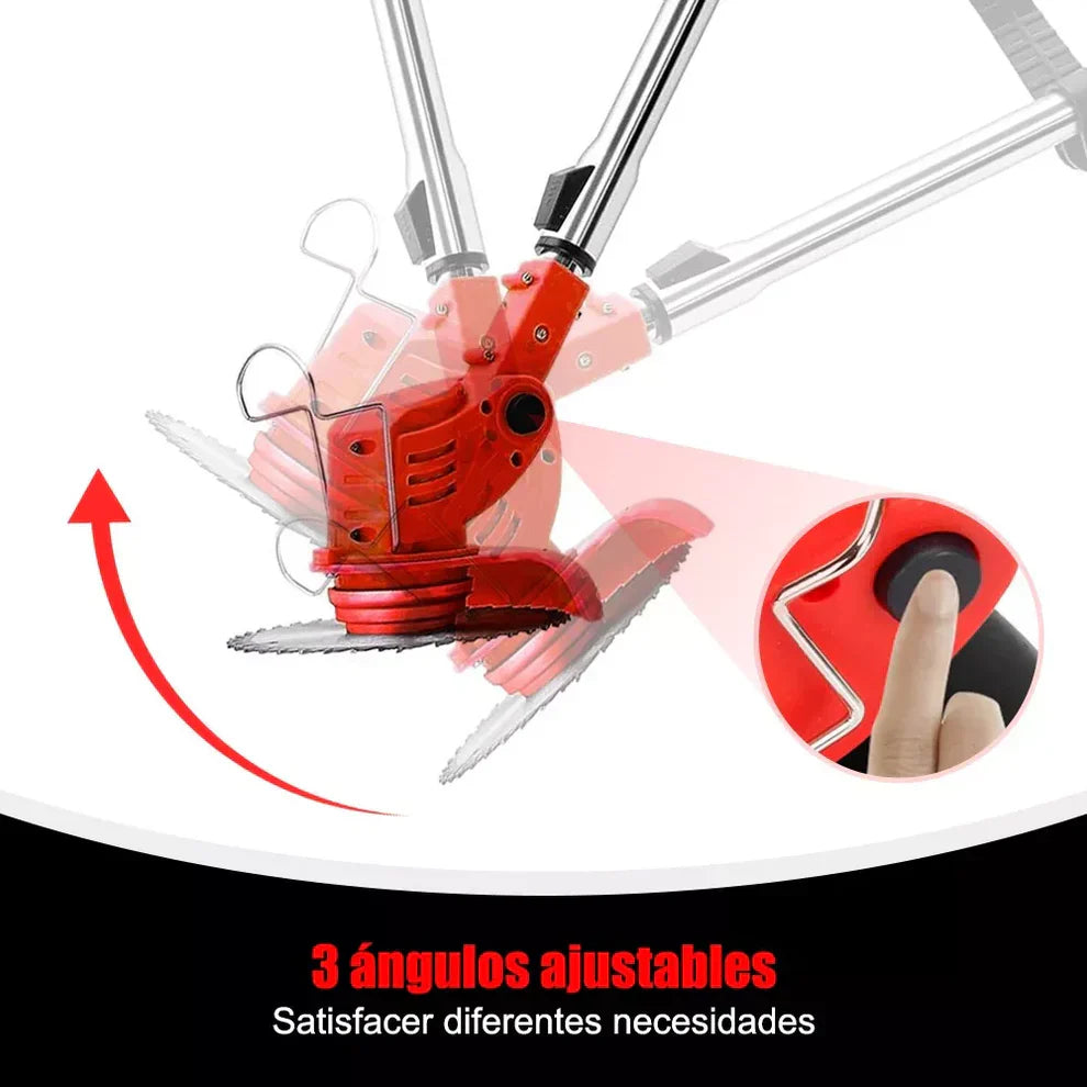 INALAMBRICA! Desbrozadora Eléctrica 3 en 1 Podadora Cortadora Césped