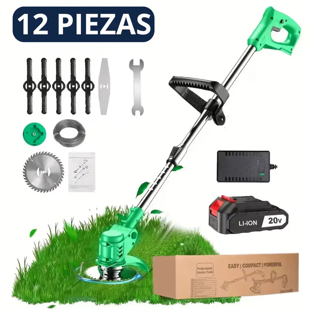 INALAMBRICA! Desbrozadora Eléctrica 3 en 1 Podadora Cortadora Césped