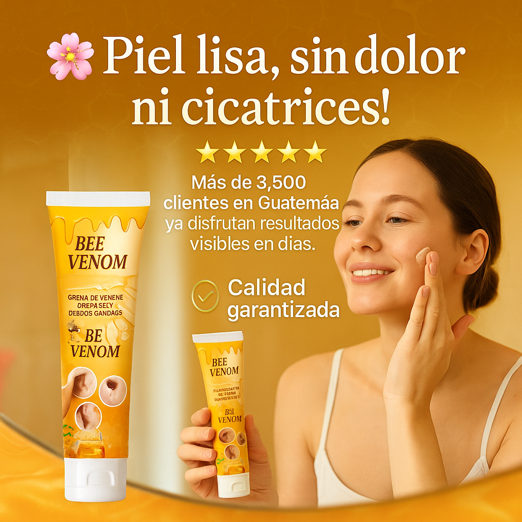 🐝 Bee Venom - Crema Natural para Verrugas y Marcas Cutáneas