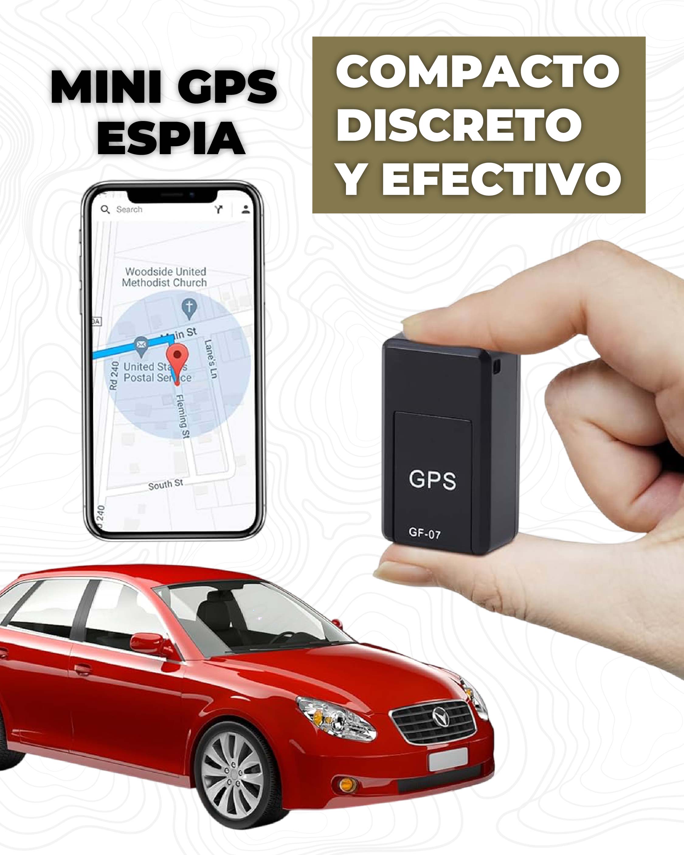 Mini GPS Espía: Seguridad y Control en Tiempo Real.